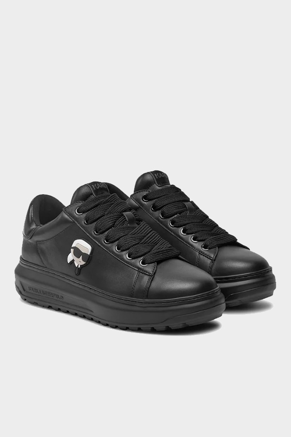 ΠΑΠΟΥΤΣΙΑ SNEAKERS KARL LAGERFELD - 00X BLACK LEATHER